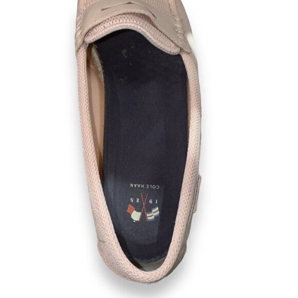 Cole Hann Nantucket Mesh Penny Loafers Blush Pink W11814 Women's 10B - Picture 9 of 11